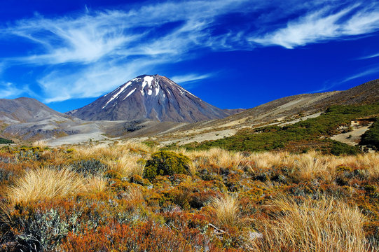Vulcano Ngauruhoe - Tongariro NP