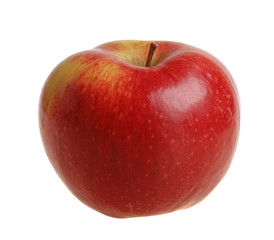 Red apple isolated on white background