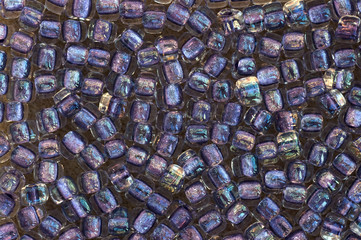 Bead background glass