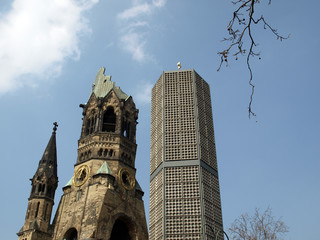 Obraz premium Kaiser-Wilhelm-Gedächtniskirche Berlin
