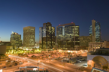 Fototapeta na wymiar Downtown Phoenix, Arizona