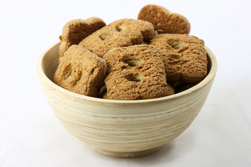 ciotola con biscotti