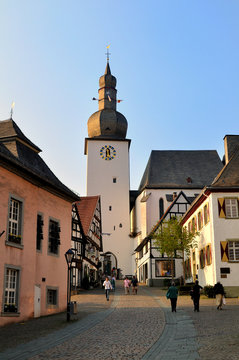 Abendstimmung in der Altstadt Arnsberg