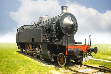 Obraz na płótnie Canvas Locomotive