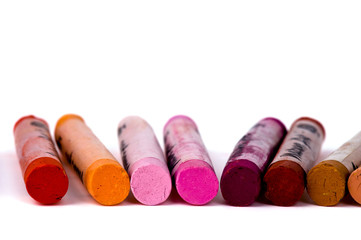 rötliche Pastellkreide