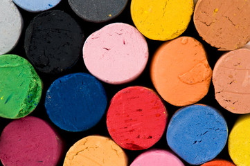 bunte Pastellkreide