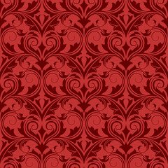 Red seamless wallpaper