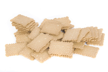 pure cookies isolaed in white