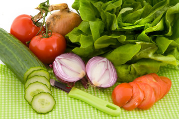 Fresh vegetables