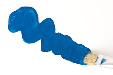 blaue Farbe