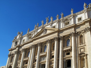 Fototapeta na wymiar Saint Peters basilica