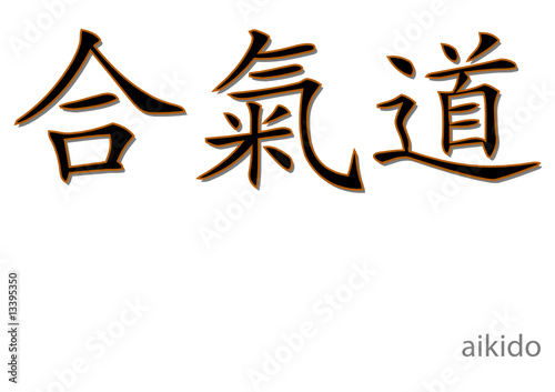 Aikido Zeichen : Angebot: Budoten Wandtattoo AIKIDO | Budoten Blog - What are the different types of aikido in japan?