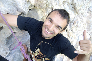 Made it to the top of the wall