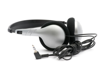 Silver Headphones