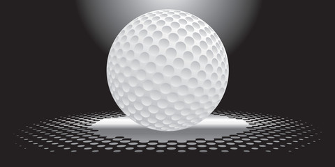 Interesting golf ball