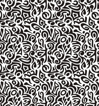 Seamless abstract vector wallpaper pattern