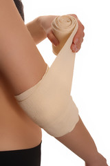 bandage on arm II