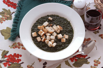 Zuppa di spinaci - Primi piatti Emilia Romagna