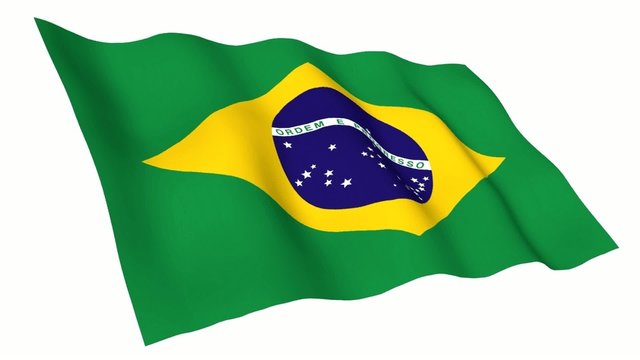 Brazil Animated Flag