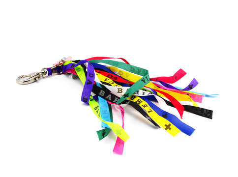 lord of bonfim keychain isolated on white