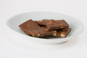 chocolate with nuts