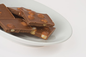 chocolate with nuts