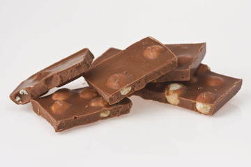 chocolate with nuts