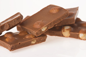chocolate with nuts