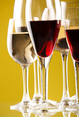 .Wine glasses