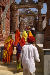 Fototapeta na wymiar Hindu Temple