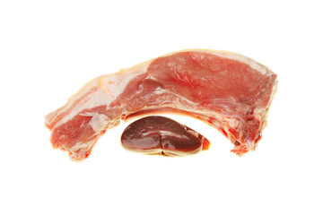 Pork chop and kidney