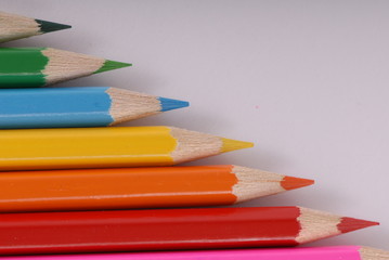 Obraz premium kredki, crayons