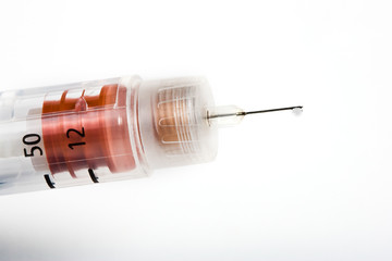 Tip of disposable insulin injection pen