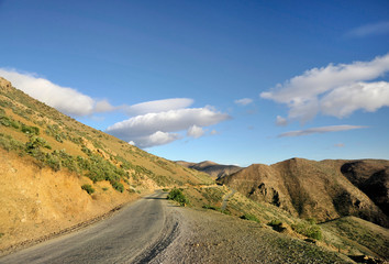 Road in the mountains