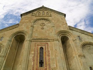 Obraz premium Front of Orthodox cathedral in Mtskheta