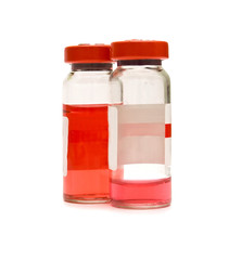 Transparent ampules