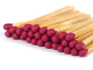 Wooden match sticks