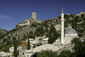 village near mostar Bosnia Herzegovina balkans