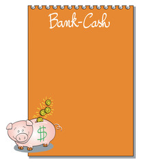 Fototapeta na wymiar Bank-Cash