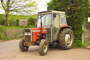 Obraz premium Old tractor