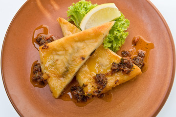 Fried cheese, saganaki