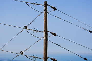Electricity pole