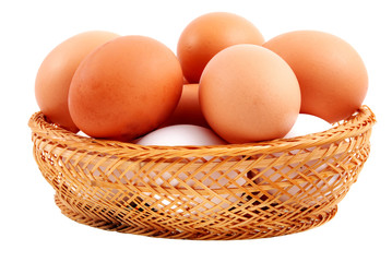 Fresh chicken eggs
