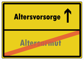 Altersvorsorge Altersarmut