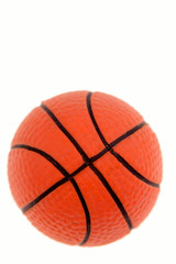 Basketball isolated on white background