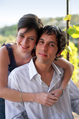 Obraz premium portrait d'un jeune couple