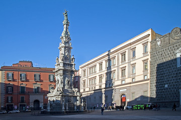 Napoli Piazza del Gesu Nuovo