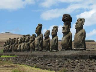 Ahu Tongaraki Easter Island