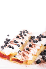 pancakes with blueberries
