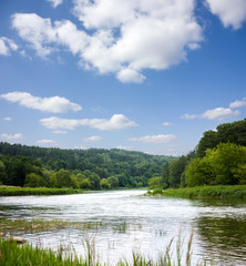 Summer Landscape, river